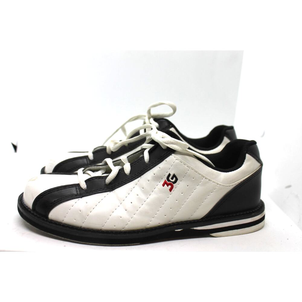 3G Kicks Black and White Bowling Shoes Wmns Sz 8/ Mens sz 6